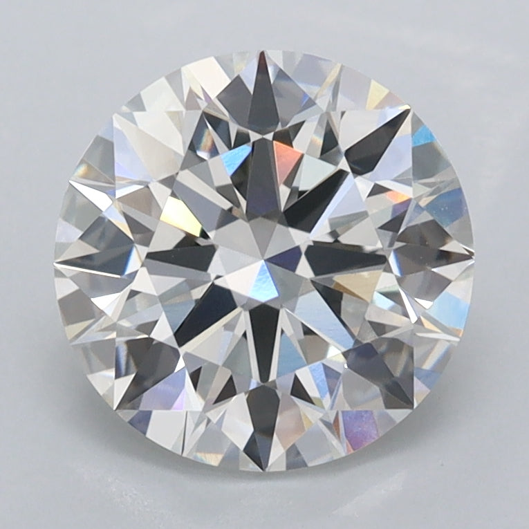 2.08 Carat Round Shaped, Ideal Cut, F Color, VVS1 Clarity, IGI Certified Lab Grown Diamond
