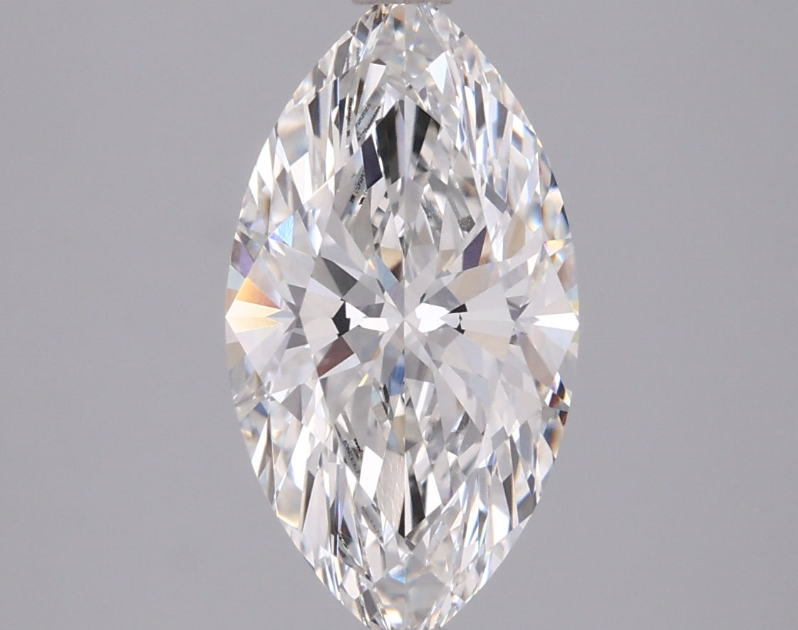 2.00 Carat Marquise Shaped, Ideal Cut, F Color, VVS2 Clarity, IGI Certified Lab Grown Diamond