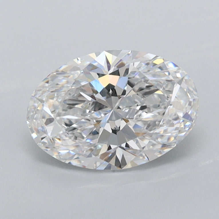 1.05 Carat Oval Shaped, Ideal Cut, E Color, VVS2 Clarity, IGI Certified Lab Grown Diamond