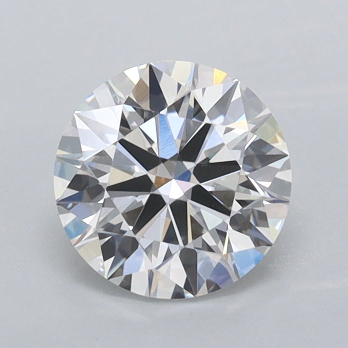 1.06 Carat Round Shaped, Ideal Cut, D Color, VVS2 Clarity, IGI Certified Lab Grown Diamond