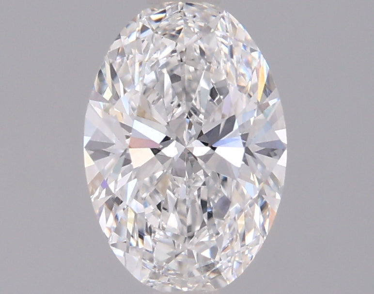 1.02 Carat Oval Shaped, Ideal Cut, D Color, VVS2 Clarity, IGI Certified Lab Grown Diamond