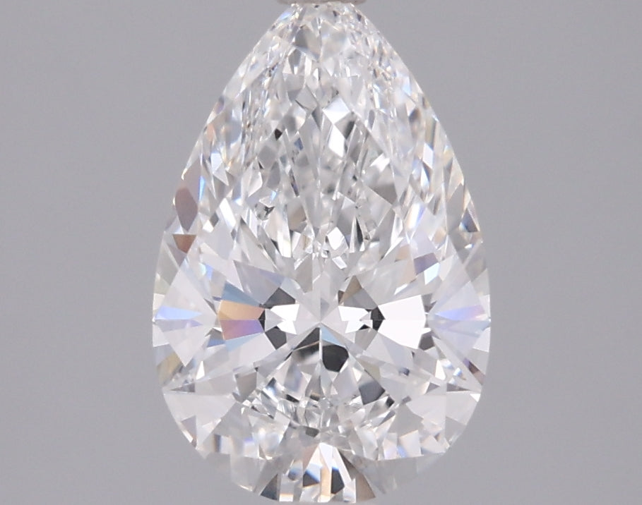 1.51 Carat Pear Shaped, Ideal Cut, D Color, VVS1 Clarity, IGI Certified Lab Grown Diamond