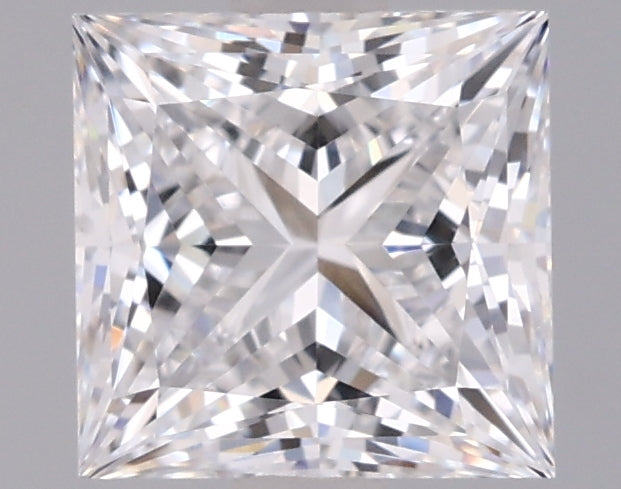 1.55 Carat Princess Shaped, Ideal Cut, E Color, VVS1 Clarity, IGI Certified Lab Grown Diamond