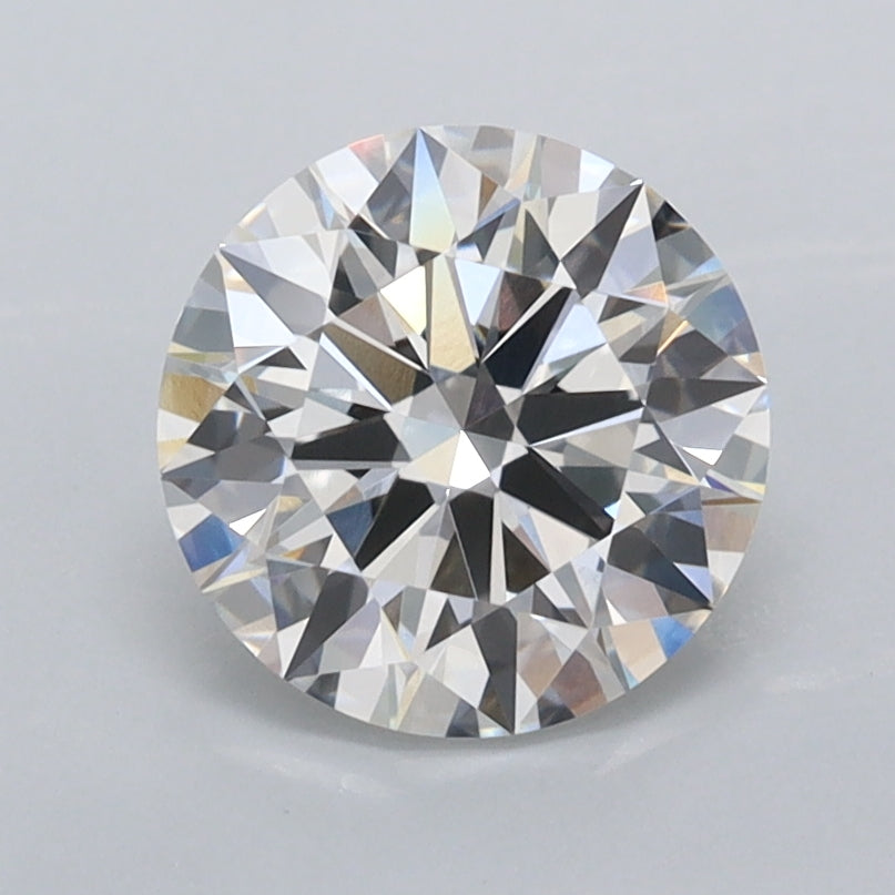 1.56 Carat Round Shaped, Ideal Cut, F Color, VVS2 Clarity, IGI Certified Lab Grown Diamond