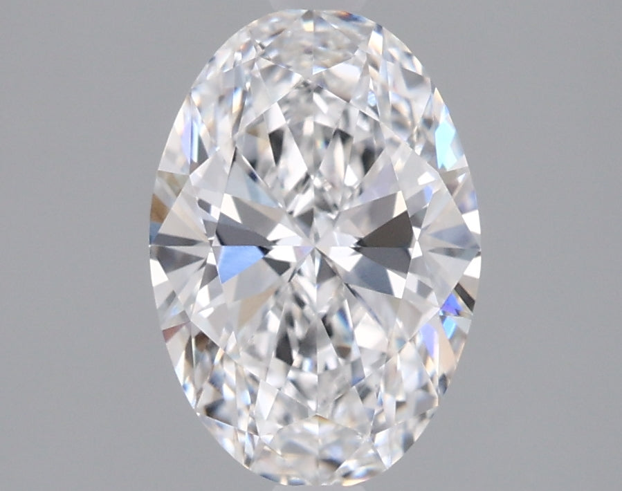 1.50 Carat Oval Shaped, Ideal Cut, D Color, VVS1 Clarity, IGI Certified Lab Grown Diamond