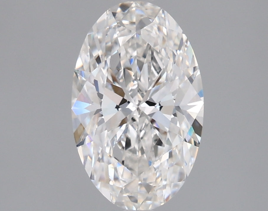 1.50 Carat Oval Shaped, Excellent Cut, E Color, VVS2 Clarity, IGI Certified Lab Grown Diamond