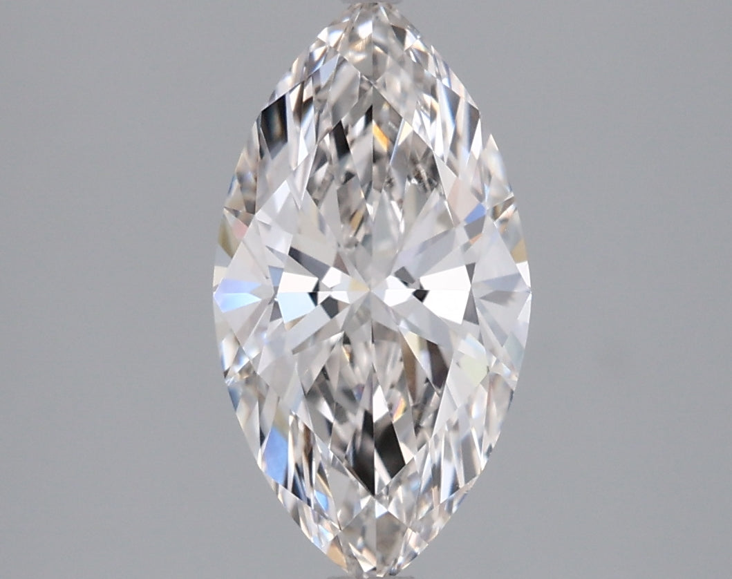 1.58 Carat Marquise Shaped, Ideal Cut, G Color, VS1 Clarity, IGI Certified Lab Grown Diamond