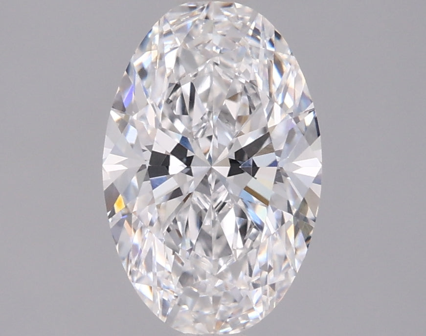 1.52 Carat Oval Shaped, Ideal Cut, D Color, VVS2 Clarity, IGI Certified Lab Grown Diamond