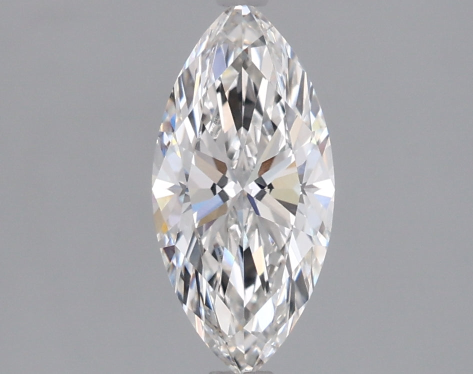 1.00 Carat Marquise Shaped, Ideal Cut, F Color, VVS1 Clarity, IGI Certified Lab Grown Diamond