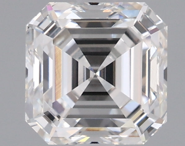 1.53 Carat Asscher Shaped, Ideal Cut, F Color, VVS1 Clarity, IGI Certified Lab Grown Diamond