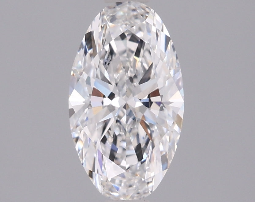1.01 Carat Oval Shaped, Ideal Cut, D Color, VVS2 Clarity, IGI Certified Lab Grown Diamond