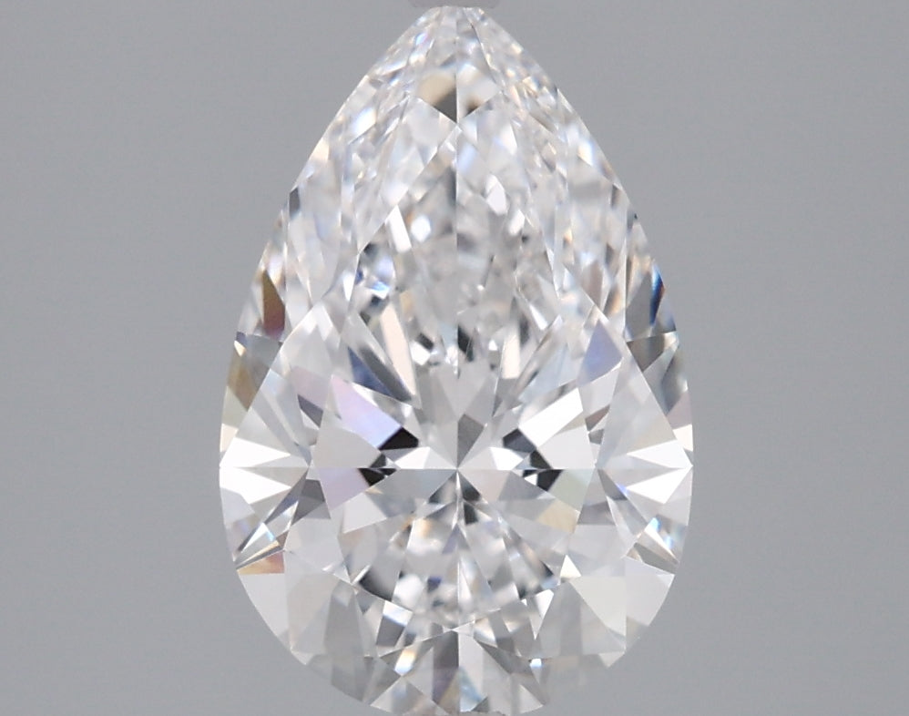 2.03 Carat Pear Shaped, Ideal Cut, D Color, VVS2 Clarity, IGI Certified Lab Grown Diamond