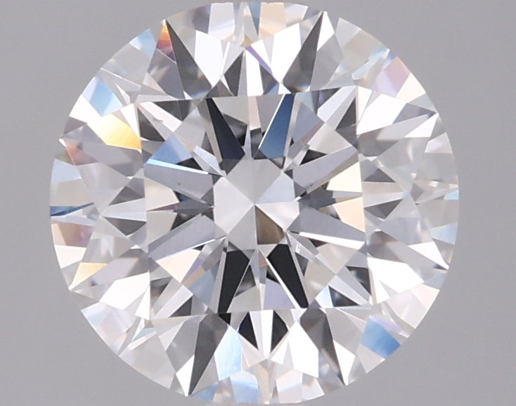 2.03 Carat Round Shaped, Ideal Cut, D Color, VVS2 Clarity, IGI Certified Lab Grown Diamond