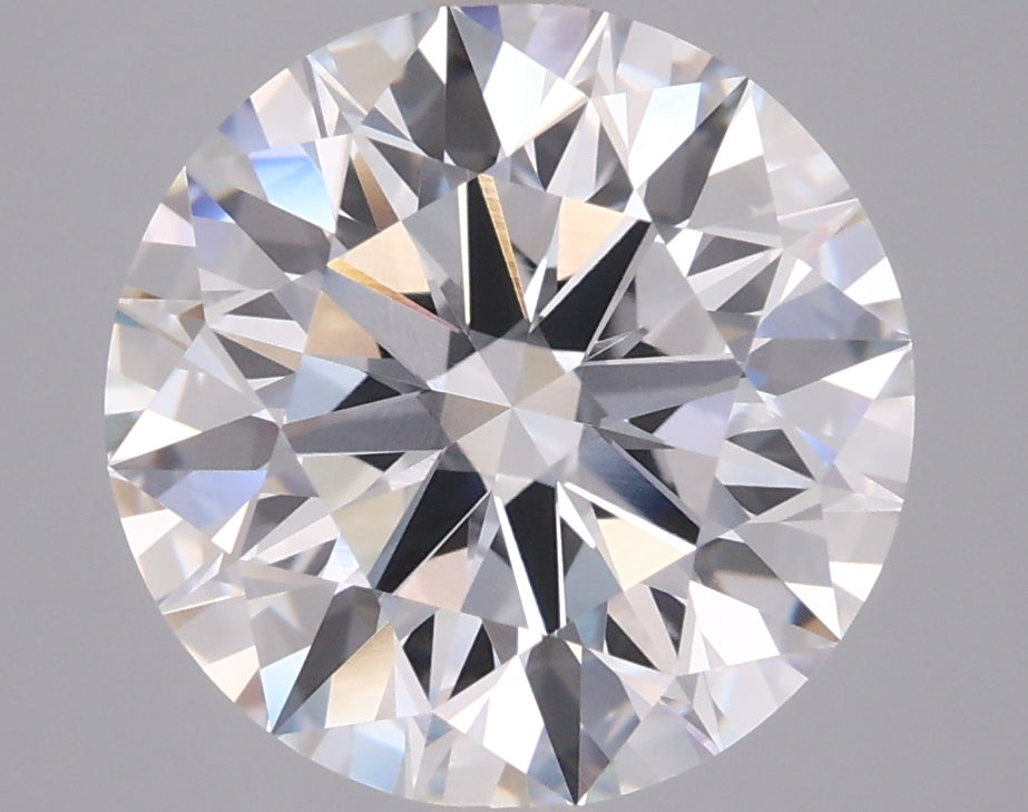 4.04 Carat Round Shaped, Ideal Cut, E Color, VVS1 Clarity, IGI Certified Lab Grown Diamond
