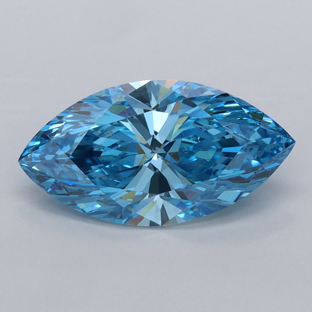 2.00 Carat Marquise Shaped, Ideal Cut, VVS1 Clarity, IGI Certified Lab Grown Diamond