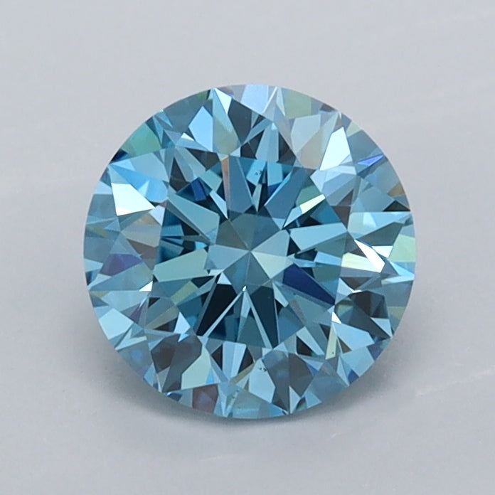 0.98 Carat Round Shaped, Ideal Cut, VVS2 Clarity, IGI Certified Lab Grown Diamond