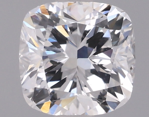 0.96 Carat Cushion Shaped, Ideal Cut, D Color, VVS2 Clarity, IGI Certified Lab Grown Diamond