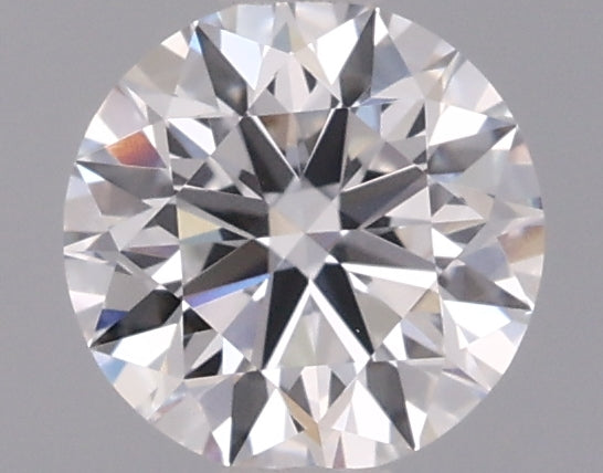 0.57 Carat Round Shaped, Ideal Cut, D Color, VVS2 Clarity, IGI Certified Lab Grown Diamond