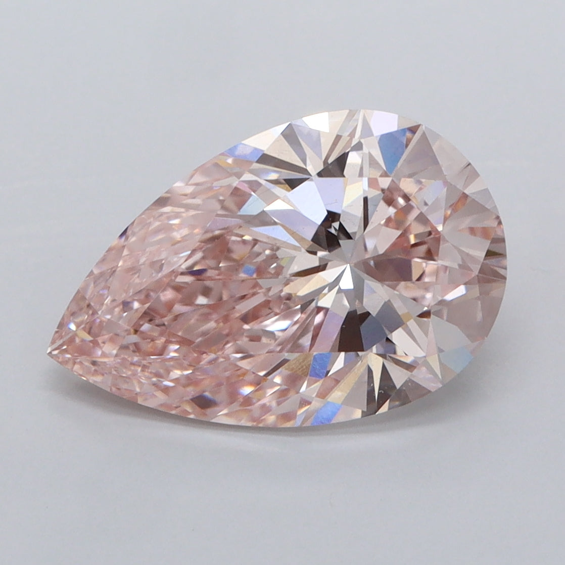 3.06 Carat Pear Shaped, Ideal Cut, VS1 Clarity, IGI Certified Lab Grown Diamond
