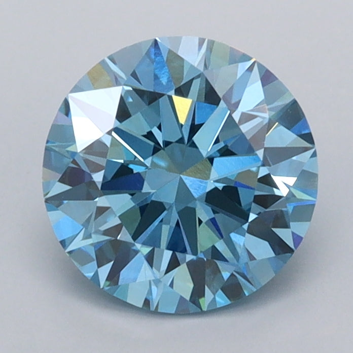 1.51 Carat Round Shaped, Ideal Cut, VVS2 Clarity, IGI Certified Lab Grown Diamond