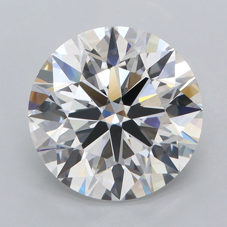 3.50 Carat Round Shaped, Ideal Cut, E Color, VVS1 Clarity, IGI Certified Lab Grown Diamond
