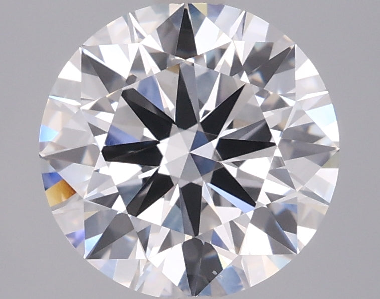 2.52 Carat Round Shaped, Excellent Cut, D Color, VVS2 Clarity, IGI Certified Lab Grown Diamond