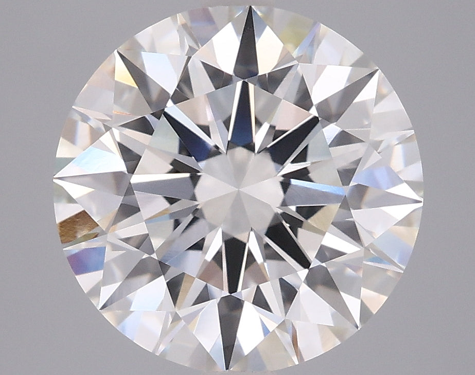 4.08 Carat Round Shaped, Ideal Cut, G Color, VVS1 Clarity, IGI Certified Lab Grown Diamond