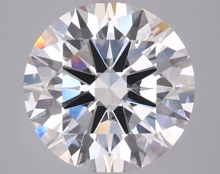 4.04 Carat Round Shaped, Ideal Cut, F Color, VVS1 Clarity, IGI Certified Lab Grown Diamond