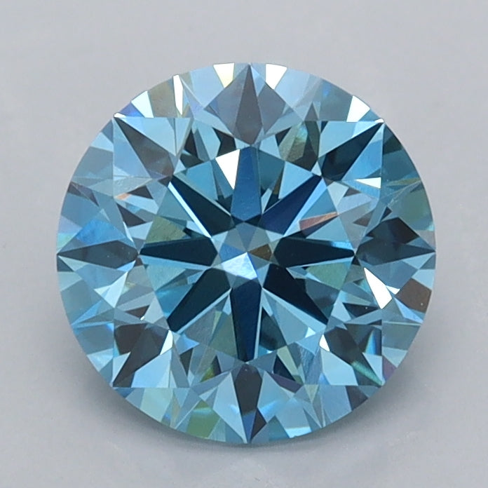 1.52 Carat Round Shaped, Ideal Cut, VVS1 Clarity, IGI Certified Lab Grown Diamond