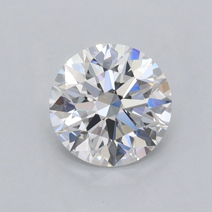0.63 Carat Round Shaped, Excellent Cut, D Color, VS1 Clarity, IGI Certified Lab Grown Diamond