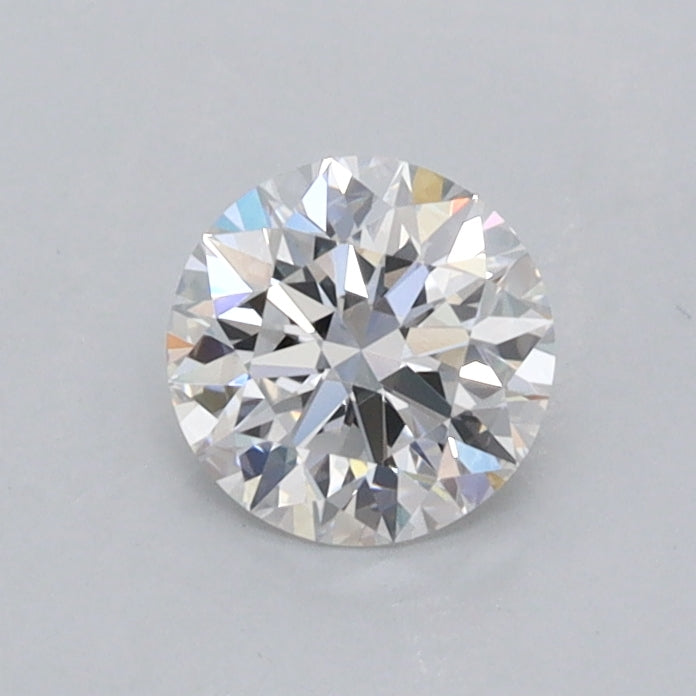 0.57 Carat Round Shaped, Excellent Cut, D Color, VVS1 Clarity, IGI Certified Lab Grown Diamond
