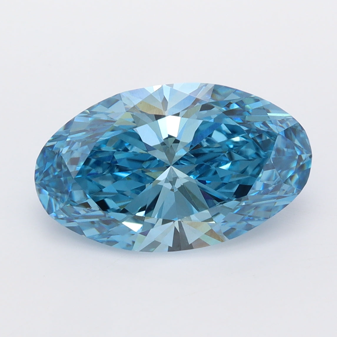 3.01 Carat Oval Shaped, Ideal Cut, VVS2 Clarity, IGI Certified Lab Grown Diamond