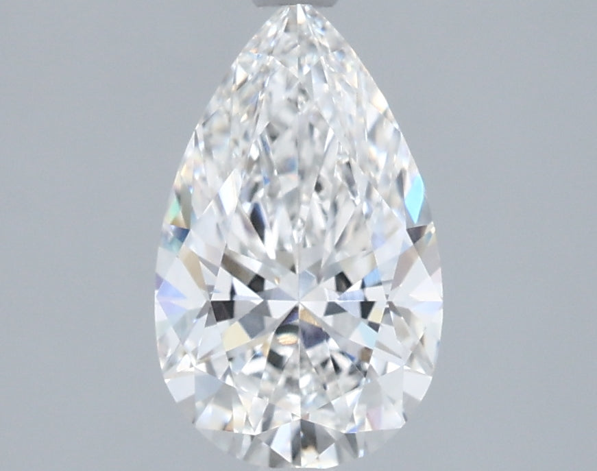 1.52 Carat Pear Shaped, Ideal Cut, F Color, VVS1 Clarity, IGI Certified Lab Grown Diamond