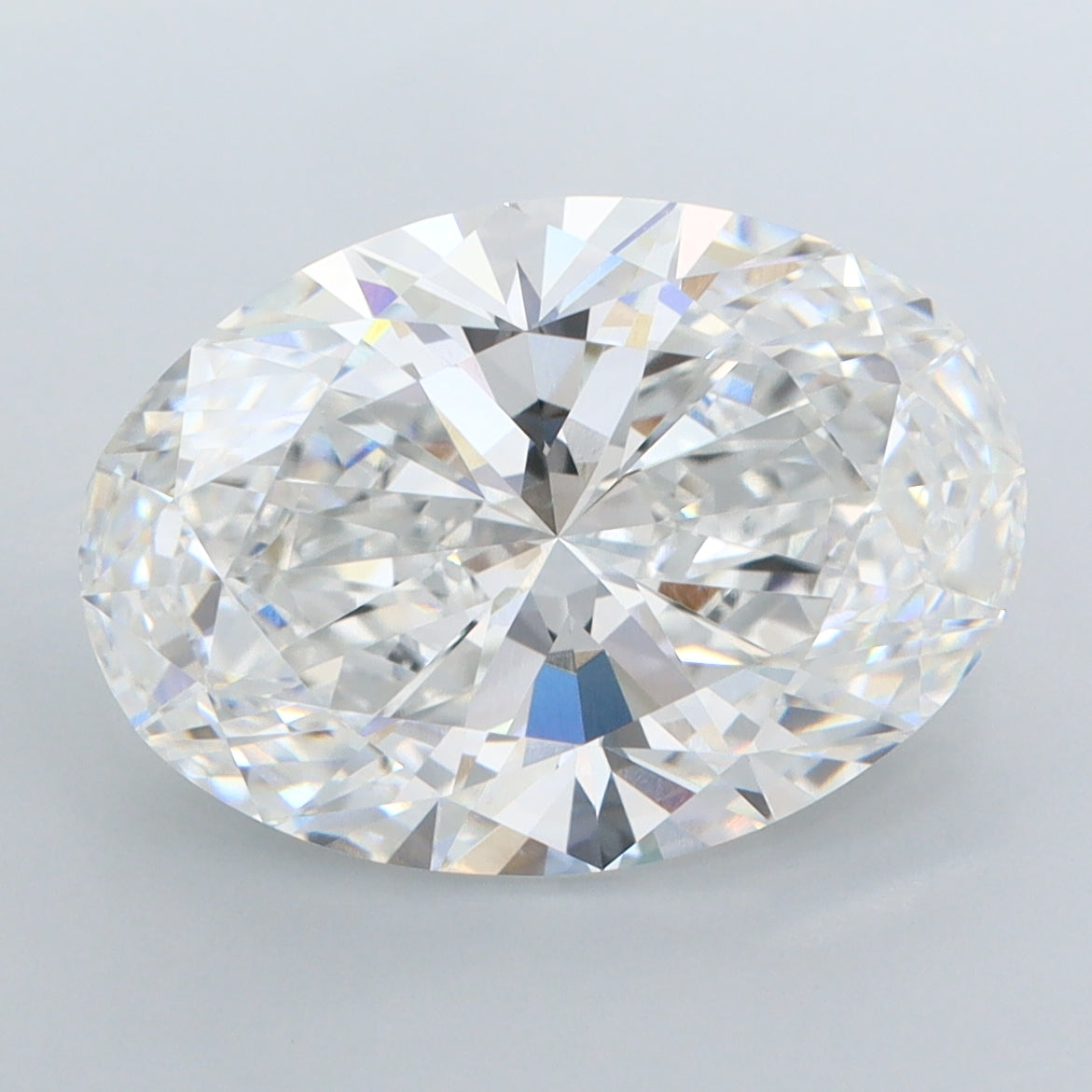 6.06 Carat Oval Shaped, Ideal Cut, E Color, VVS1 Clarity, IGI Certified Lab Grown Diamond