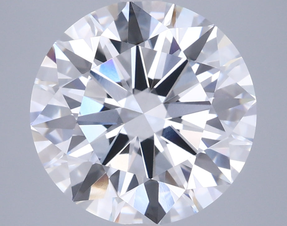 5.02 Carat Round Shaped, Ideal Cut, E Color, VVS1 Clarity, IGI Certified Lab Grown Diamond