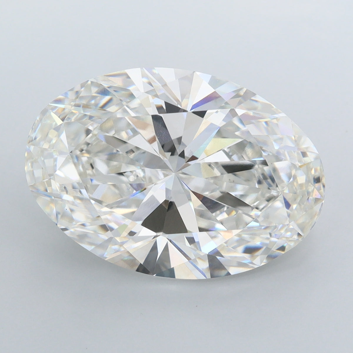 8.04 Carat Oval Shaped, Ideal Cut, F Color, VVS2 Clarity, IGI Certified Lab Grown Diamond