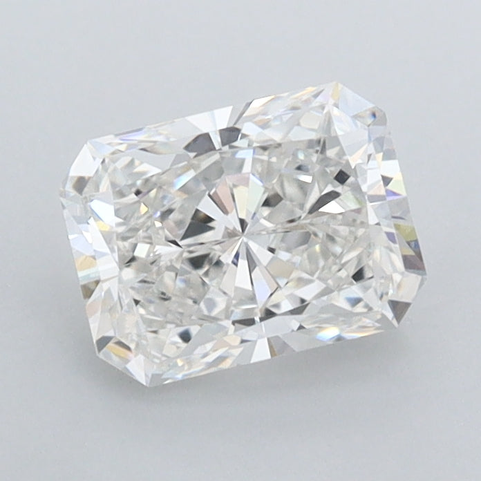 1.02 Carat Radiant Shaped, Ideal Cut, E Color, FL Clarity, IGI Certified Lab Grown Diamond