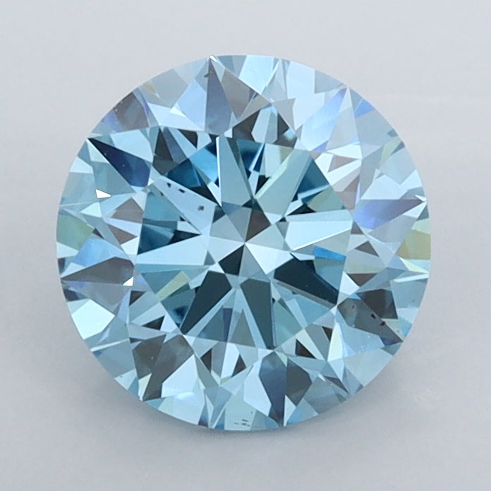 1.52 Carat Round Shaped, Ideal Cut, VVS2 Clarity, IGI Certified Lab Grown Diamond
