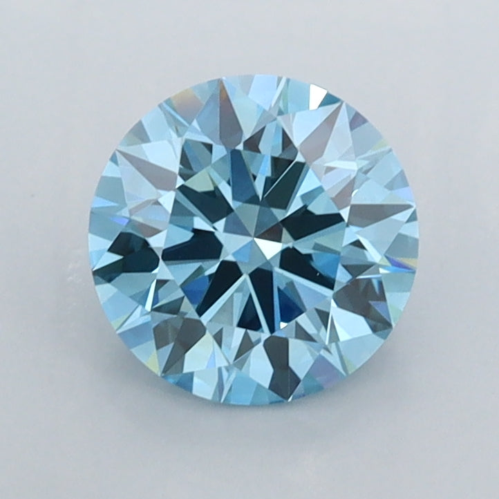 1.07 Carat Round Shaped, Ideal Cut, VVS2 Clarity, IGI Certified Lab Grown Diamond