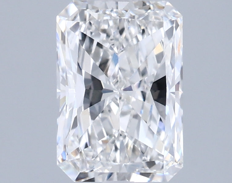 1.51 Carat Radiant Shaped, Excellent Cut, E Color, VVS1 Clarity, IGI Certified Lab Grown Diamond
