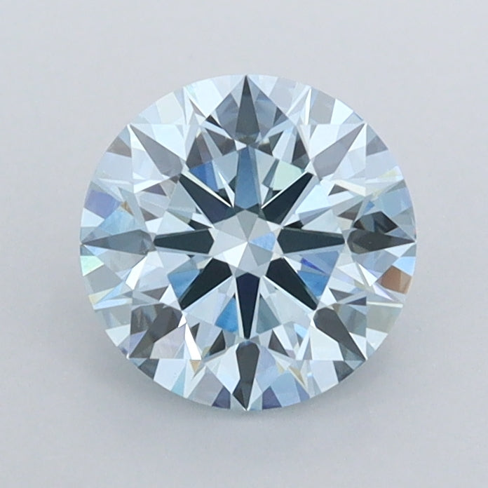 1.07 Carat Round Shaped, Ideal Cut, VVS2 Clarity, IGI Certified Lab Grown Diamond