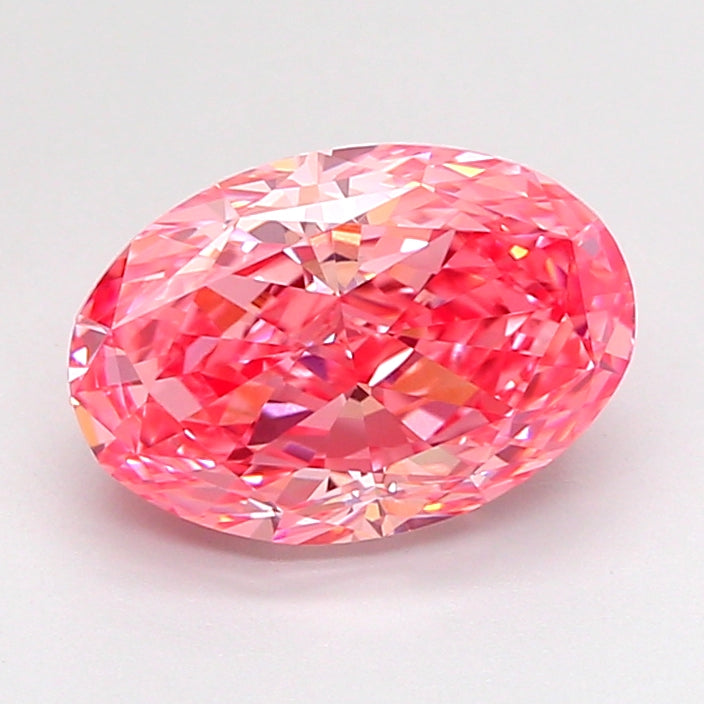 2.17 Carat Oval Shaped, Very Good Cut, VVS2 Clarity, IGI Certified Lab Grown Diamond