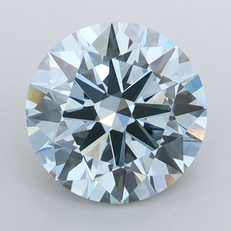 2.02 Carat Round Shaped, Excellent Cut, VVS2 Clarity, IGI Certified Lab Grown Diamond