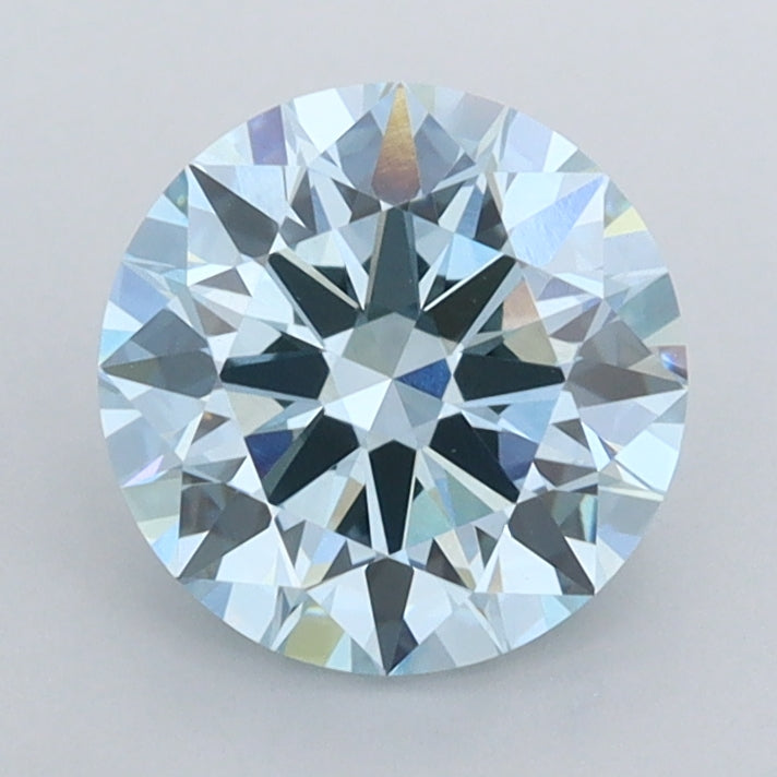 1.53 Carat Round Shaped, Ideal Cut, VVS2 Clarity, IGI Certified Lab Grown Diamond