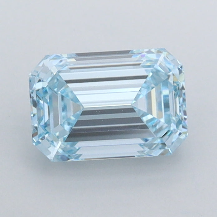 1.06 Carat Emerald Shaped, Ideal Cut, VS1 Clarity, IGI Certified Lab Grown Diamond