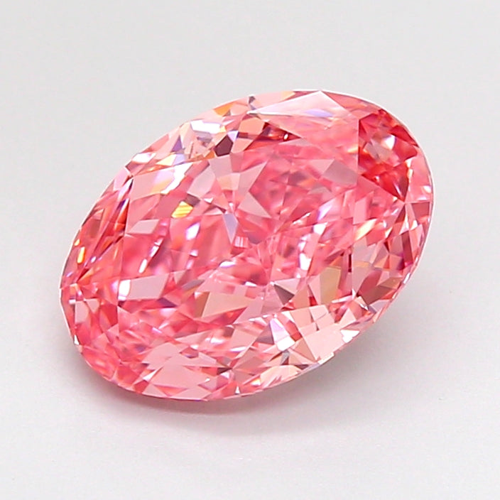 1.96 Carat Oval Shaped, Ideal Cut, FL Clarity, IGI Certified Lab Grown Diamond