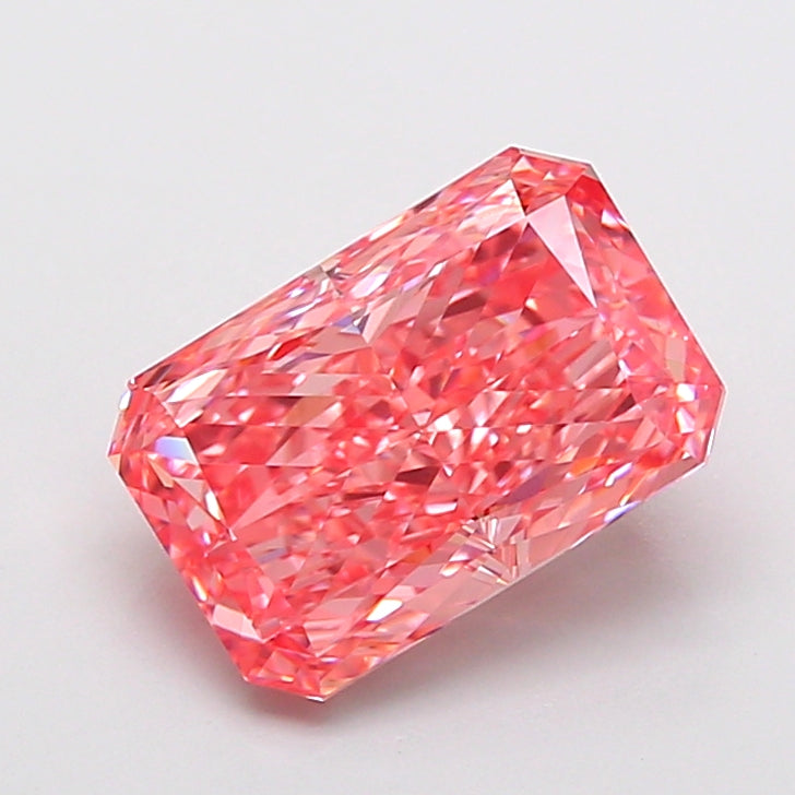 3.04 Carat Radiant Shaped, Ideal Cut, VVS1 Clarity, IGI Certified Lab Grown Diamond