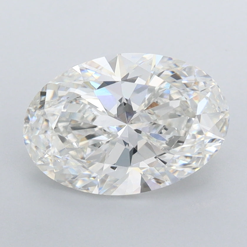 1.57 Carat Oval Shaped, Ideal Cut, F Color, IF Clarity, IGI Certified Lab Grown Diamond