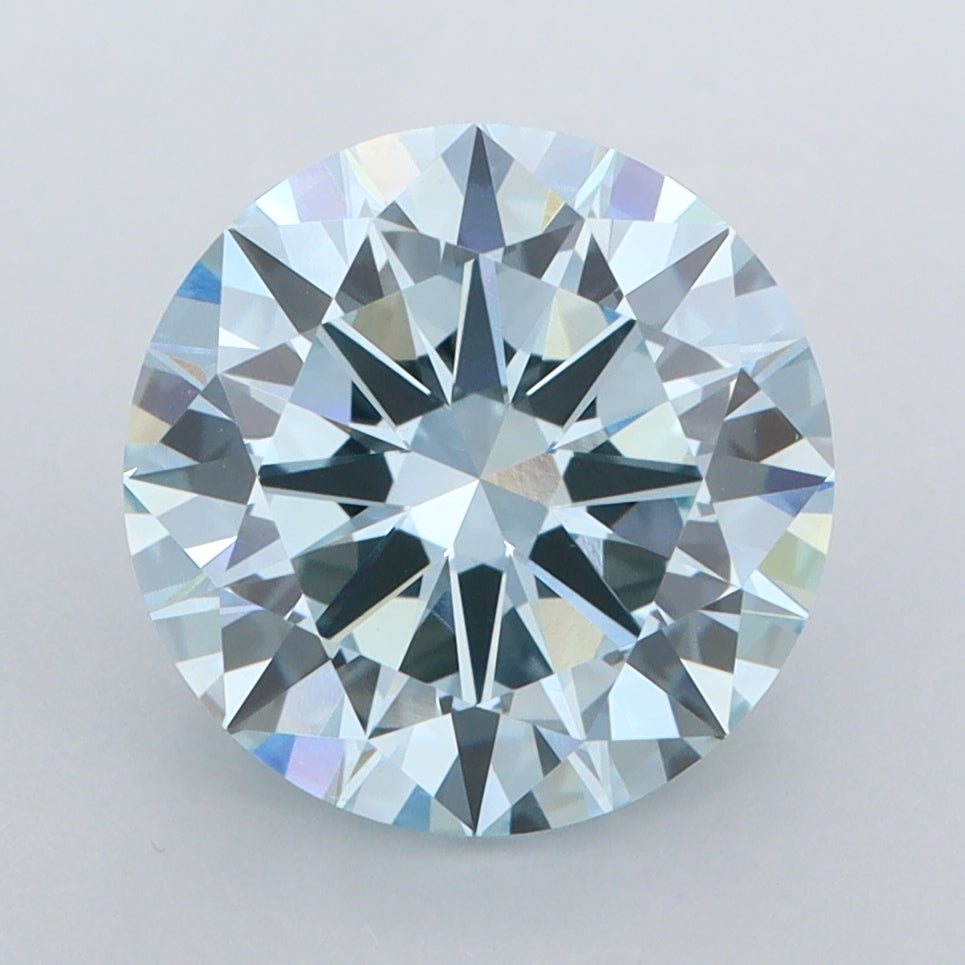 3.49 Carat Round Shaped, Excellent Cut, VS1 Clarity, IGI Certified Lab Grown Diamond