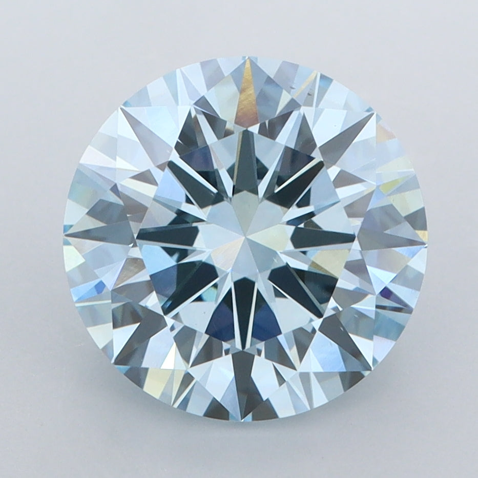 3.51 Carat Round Shaped, Ideal Cut, VS1 Clarity, IGI Certified Lab Grown Diamond